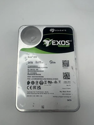 Seagate Exos X24 24TB Enterprise 3.5" Internal Hard Drive – ST24000NM002H, 7200R - Image 1 of 4
