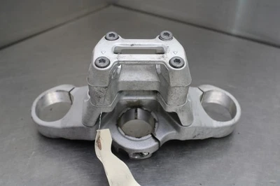 08-14 DUCATI MONSTER 696 M696 FORKS UPPER TRIPLE TREE CLAMP RISER HANDLE BAR Foto 1 de 4