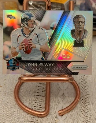 2017 Panini Prizm - Hall da Fama John Elway #13 Silver Prizm - Imagem 1 de 2