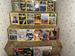 LOT 22 LEVELED READERS 1, 2, & 3 NATIONAL GEOGRPAHIC KIDS TIM DK NON-FICTION SC - Picture 1 of 1