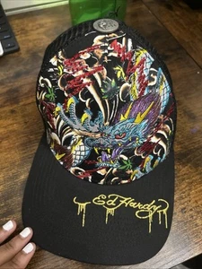 Ed Hardy Hat - Bold Design - Never Used - Picture 1 of 5