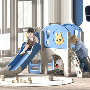 8 in 1 Toddler Slide and Climber Set, Indoor and Outdoor Playground for Kids - Bild 1 von 11