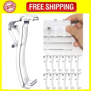 2.5 Inch Valance Clips for Horizontal Blind Valance (12 Pieces) - Picture 1 of 6