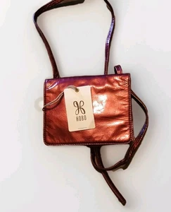 Vintage Hobo Geldbörse Hide Collection Jill Wallet Crossbody Merlot NEU mit Staubbeutel - Bild 1 von 5