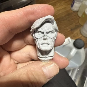 Mego FTC ZICA Retro Personalizzato Marvel Versione Fumetto Captain Marvel Head 1/9 Starlin - Foto 1 di 9