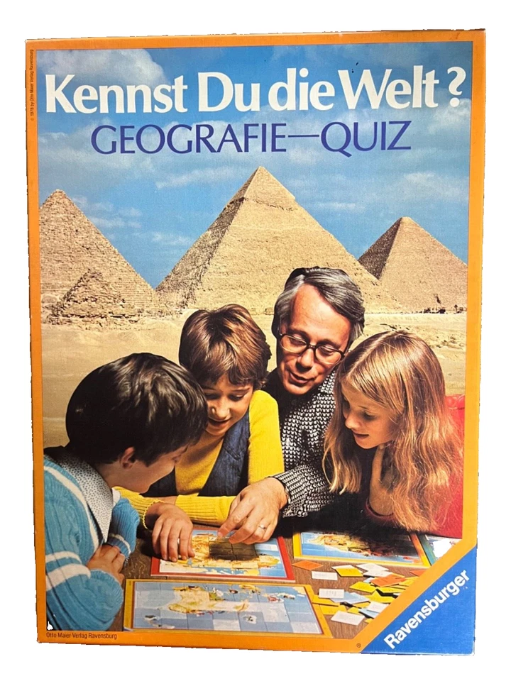 Kennst Du die Welt? GEOGRAFIE QUIZ  - Ravensburger 6055854X - Bild 1 von 1