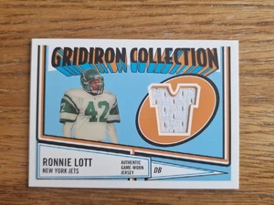 2005 Topps Gridiron Sammlung Ronnie Lott #GCR-RL (MEM) - Bild 1 von 2