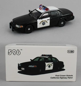 1:64 *596 DIECAST* California Highway Patrol Ford Police Crown Victoria *NIB* - Picture 1 of 4