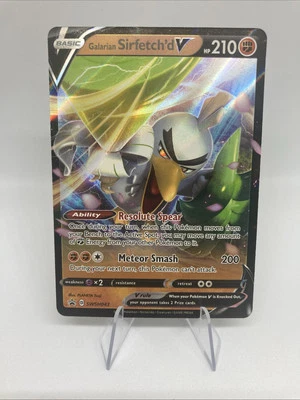 Galarian Sirfetch'd V SWSH043 SWSH: Sword & Shield Promo Cards Holo - Image 1 of 4