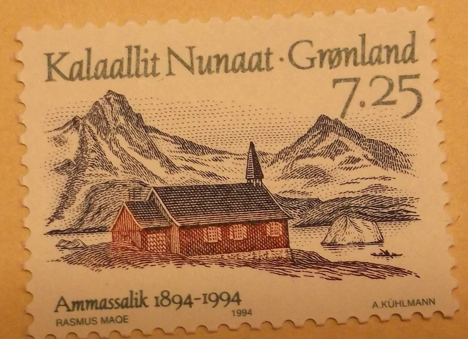 Greenland Stamp 267 MNH Architecture Topical Cat $3.00 Full Set - Image 1 of 1