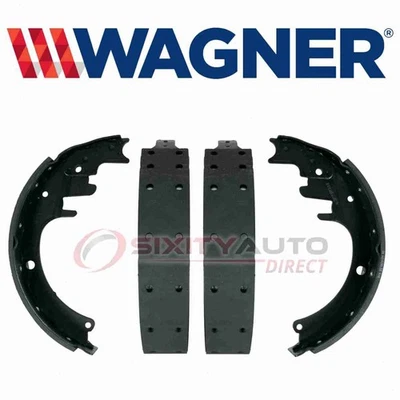 Wagner Brake Rear Drum Brake Shoe for 1981-1996 GMC G3500 - Braking Stopping tt - Image 1 of 4
