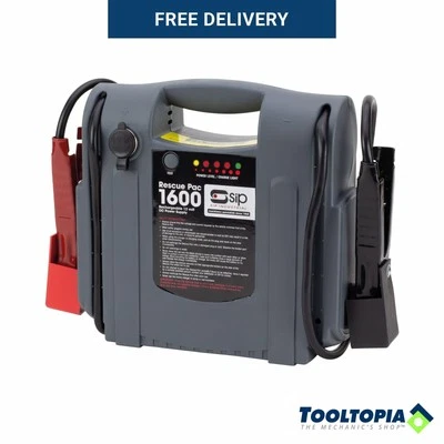 SIP Rescue Pac 1600 Roadside Starter Battery Pack Jump Start Booster 12V 1600A - Image 1 of 4