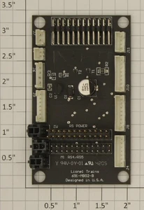 Placa madre locomotora eléctrica Lionel 691MB02B01 ACELA - Imagen 1 de 2