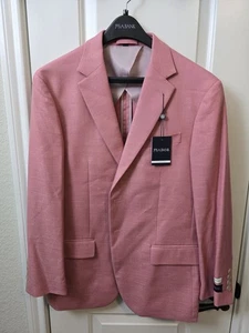 NEU Jos. A. Bank Herren Sportmantel Jacke Blazer Größe 40 L Rot / Koralle Stretch  - Bild 1 von 22