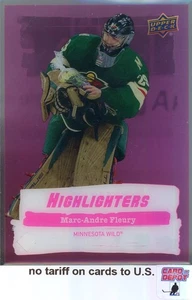 2022-23 Upper Deck Highlighters Pink #HL14 Marc-Andre Fleury - Bild 1 von 2