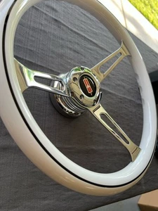 Oldsmobile Steering Wheel & Adapter Will Fit 1969 To 1993 Fast Shipping. - Picture 1 of 9