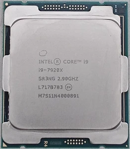 INTEL CORE I9-7920X SR3NG 2.90GHz (4.40GHz W/ TURBO) LGA2066 PROCESSOR #143242# - Picture 1 of 2