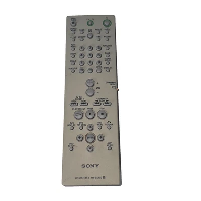 Sistema AV de control remoto Sony 3 RM-SS450 DAV-C450 HCD-C450 HCD-C450M probado OEM Foto 1 de 4