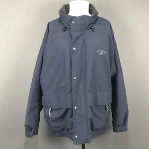 Johns Hopkins Jacke Herren XL Blau Gear For Sports Nylon Kapuze Outdoor Mantel - Bild 1 von 13