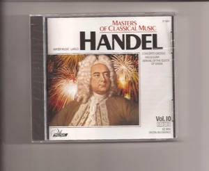 Masters of Classical Music: Handel Vol. 10 (CD, 1998) New Sealed Free Shipping. - Foto 1 di 2