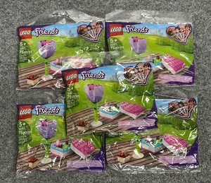 LEGO Friends Chocolate Box & Flower Polybag 30411 Lot x5 - Bild 1 von 3