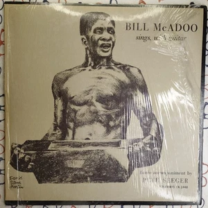 Bill McAdoo Sings With Guitar 1960 LP Album Folkways Folk Blues VG+/VG+ - Picture 1 of 4