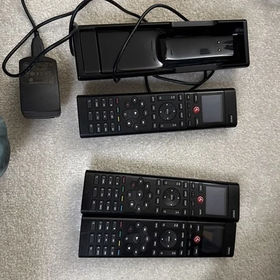 Control4 Rechargeable Remote And Base Plus 2 Regular Remotes C4-SRRS - Image 1 of 3