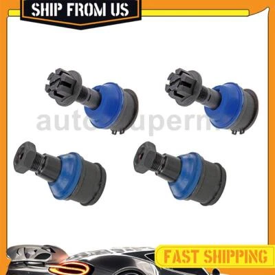 4x rótulas inferiores superiores delanteras para Ford F-250 Super Duty 2003-2007 6,0 L 4x4 Foto 1 de 4
