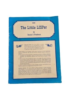 The Little LISPer Paperback By Friedman, Daniel P. - Picture 1 of 13