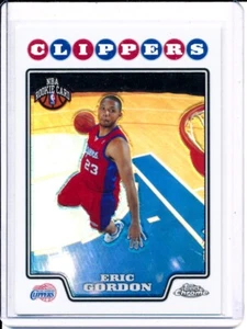 2008 Topps Chrome Refractor #187 Eric Gordon Clippers Indiana Rookie RC - Bild 1 von 1