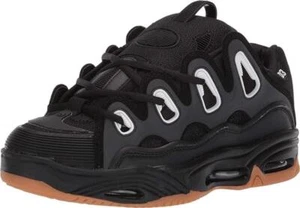 Osiris D3 2001 Black Gum Mens Skate Trainers Shoes - Picture 1 of 7