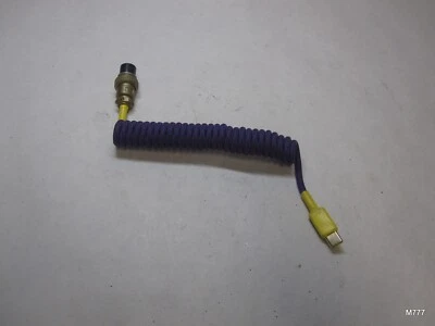 Cable de teclado USB-C a YC8 bobina de una sola caída - púrpura Foto 1 de 3