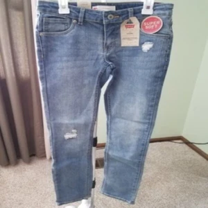  Levi's 711 Skinny Girls' 5 Pocket Cotton Blend Jean Light Wash size12 R - Picture 1 of 2