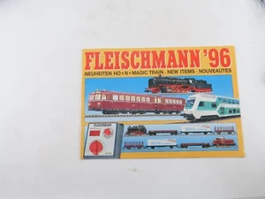 Fleischmann catalogue 1996 locomotive train HO N Magic Train 32 pages - Imagen 1 de 7