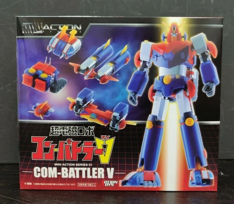 w ACTION TOYS MA-01 Super Robot Wars Mini Action Chodenji Combattler V VOLTES V Cover