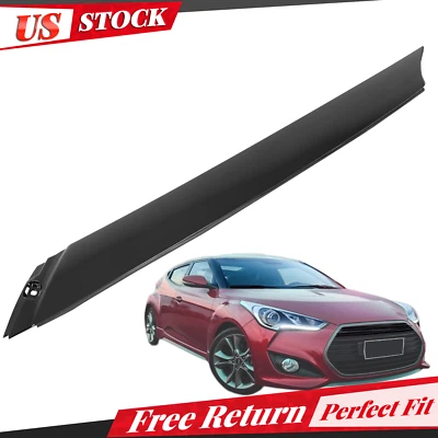 挡风玻璃柱成型适用于现代 Veloster 12-17 #861802V000 乘客侧 — 第 1/4 张图片