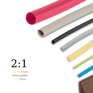 2:1 Heat Shrink Tube Waterproof Cable Sleeving Wire Wrap Φ0.6mm~80mm Many Colour - Picture 1 of 10