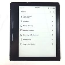 Amazon Kindle Oasis 4GB (8th Gen) E-Reader Black 6" Wi-Fi - READ!!!