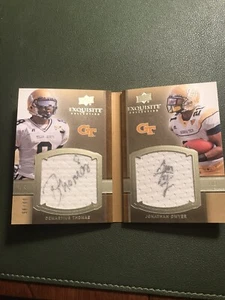 Demaryius Thomas 2010 Exquisite Rookie Bookmarks JERSEY AUTO RC # RBM-DT- 56/99 - Picture 1 of 3