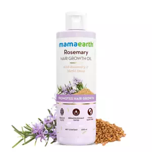 Mamaearth Rosemary Hair Growth Oil with Rosemary & Methi Dana - 200 ML - Picture 1 of 8