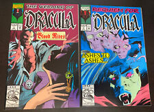 DRACULA #1 (Marvel Comics 1992) -- Requiem + Wedding -- Set of 2 One Shots