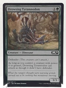 Drowsing Tyrannodon 178/274 MTG Core 2021 New Green Creature Common - Picture 1 of 4