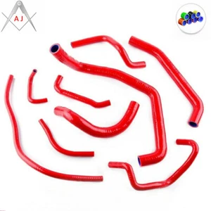 Kit de mangueras refrigerante radiador de silicona rojo para HONDA CBR954RR CBR 954 RR 2002 - Imagen 1 de 7