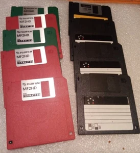 1 Diskette 3,5" - 1,44MB - Farbe und Zufallsmarke - Bild 1 von 1
