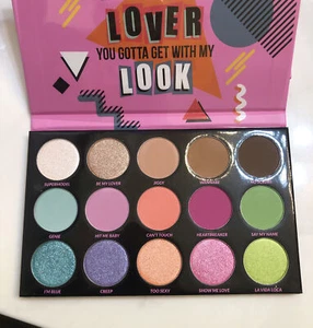bh Cosmetics 90’s Remix Dance 15 Color Eyeshadow Palette 30g NIB - Picture 1 of 10