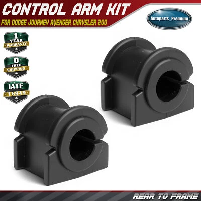 Kit de buje de barra estabilizadora trasera al cuadro de 2 piezas para Dodge Journey Avenger Chrysler 200 Foto 1 de 4