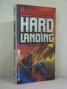 3rd, signed by author & artist Bob Eggleton, Hard Landing by Algis Budrys, mmpb - Picture 1 of 3