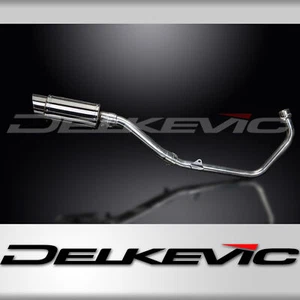 Honda CBR250R 2011-2014 Delkevic Complete Exhaust 8" Round Stainless Muffler - Picture 1 of 5