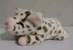 Miyoni by Aurora Spotted Pig Piglet 12" Plush Stuffed Animal - Picture 1 of 15