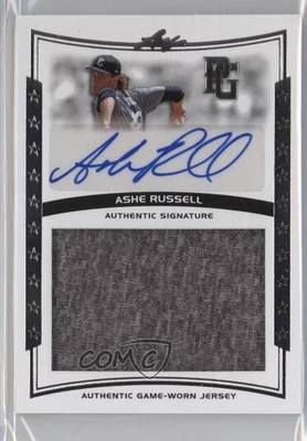2014 Leaf Perfect Game Showcase Jersey Auto Ashe Russell #JA-AR1 Auto - Image 1 of 2